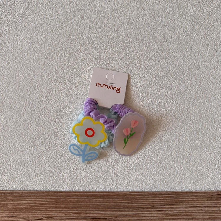 Cartoon Acrylic Hair Clips for Kids - Cute Animal Designs