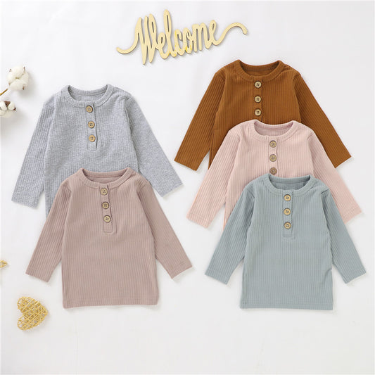 Childrens Organic Cotton Long Sleeve Pullover Sweatshirt