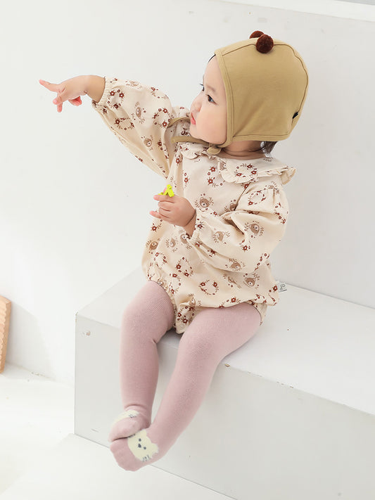 Cute Cartoon Baby Tights Cotton Long Pants for Kids