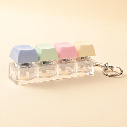 Keychain Fidget Pop Button Stress Relief Toy