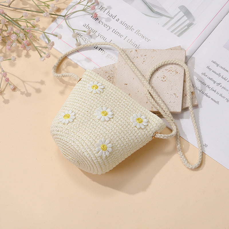 Cute Children's Summer Daisy Crossbody Bag