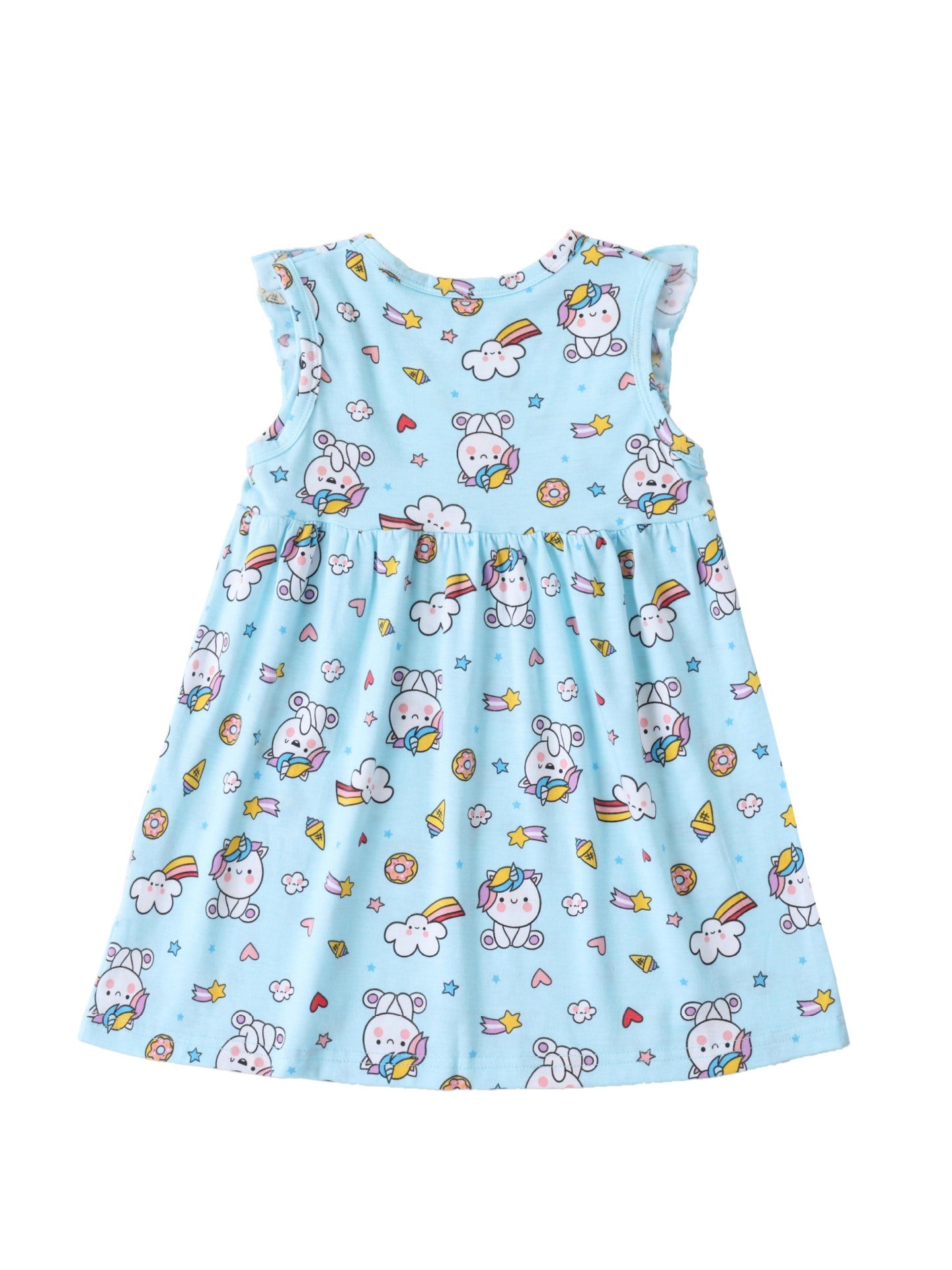 Cartoon Lace A-Line Dress For Girls