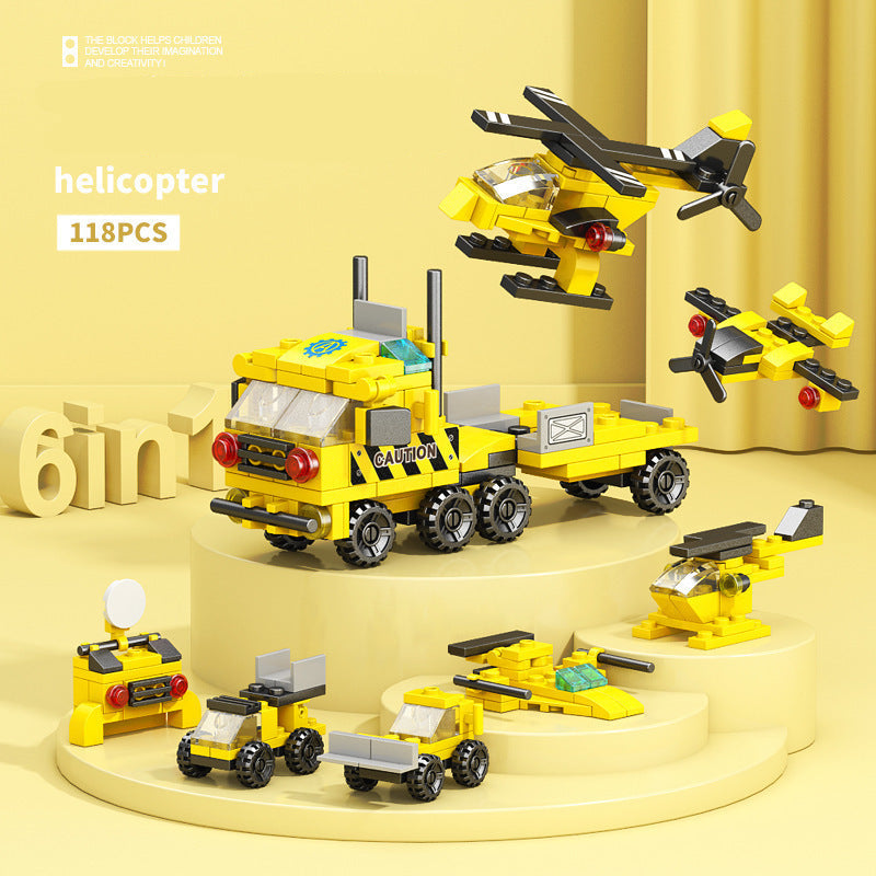 City Buildings Modular Building Block Sets for Kids