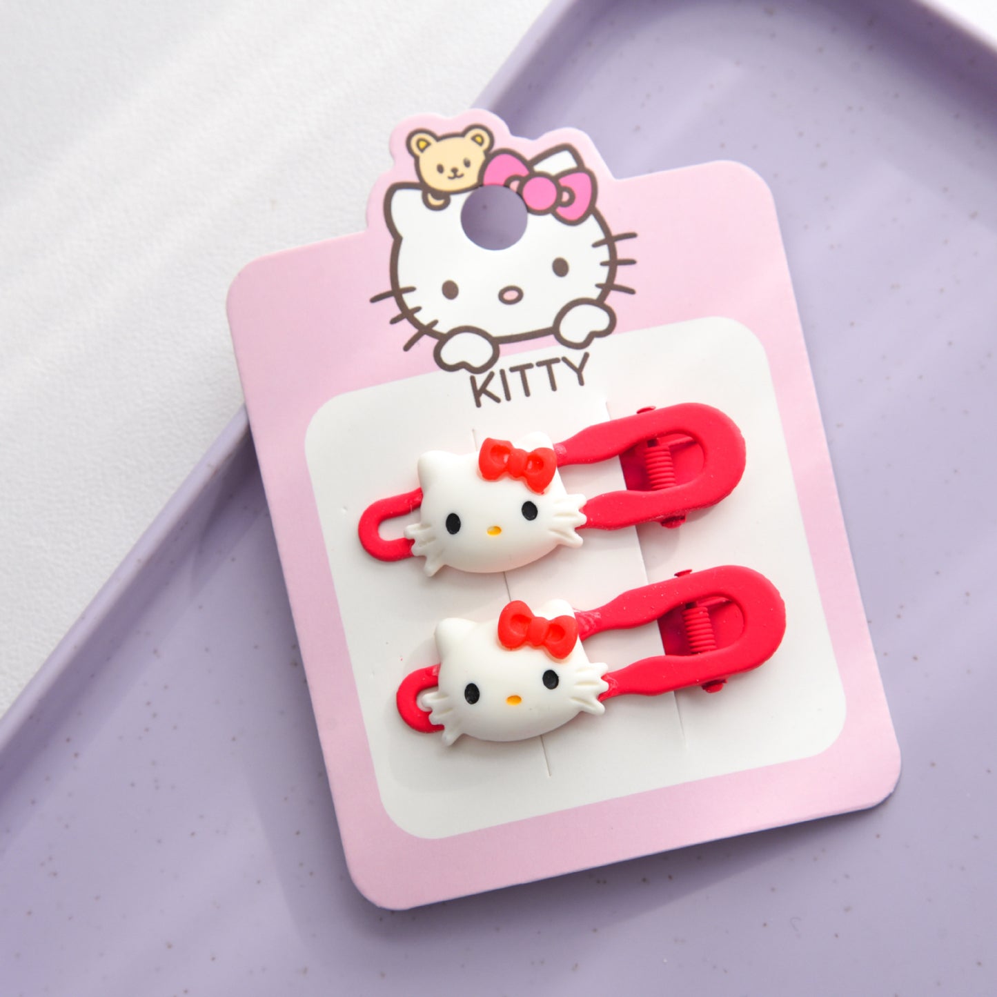 Cute Cartoon Dopamine Hair Clips for Girls - Princess Series Hair Accessories