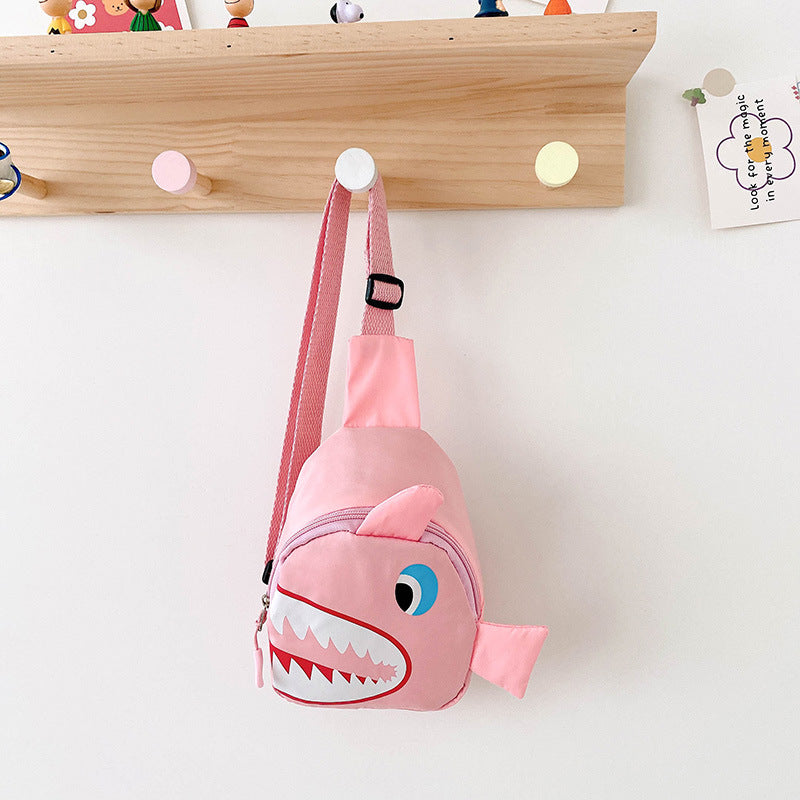 Cute Dinosaur Backpack Casual Crossbody Bag for Kids