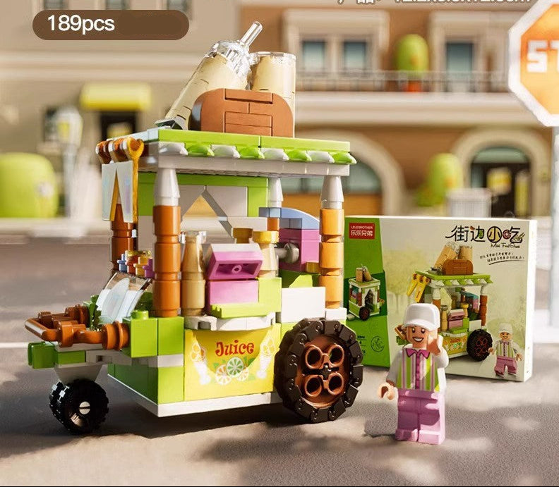 City Buildings Modular Building Block Sets for Kids