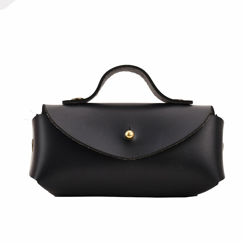Mini Children’s Shoulder Bag Stylish Casual PU Leather Crossbody Bag