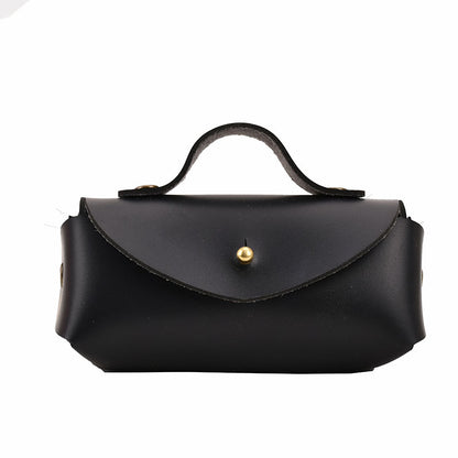 Mini Children’s Shoulder Bag Stylish Casual PU Leather Crossbody Bag