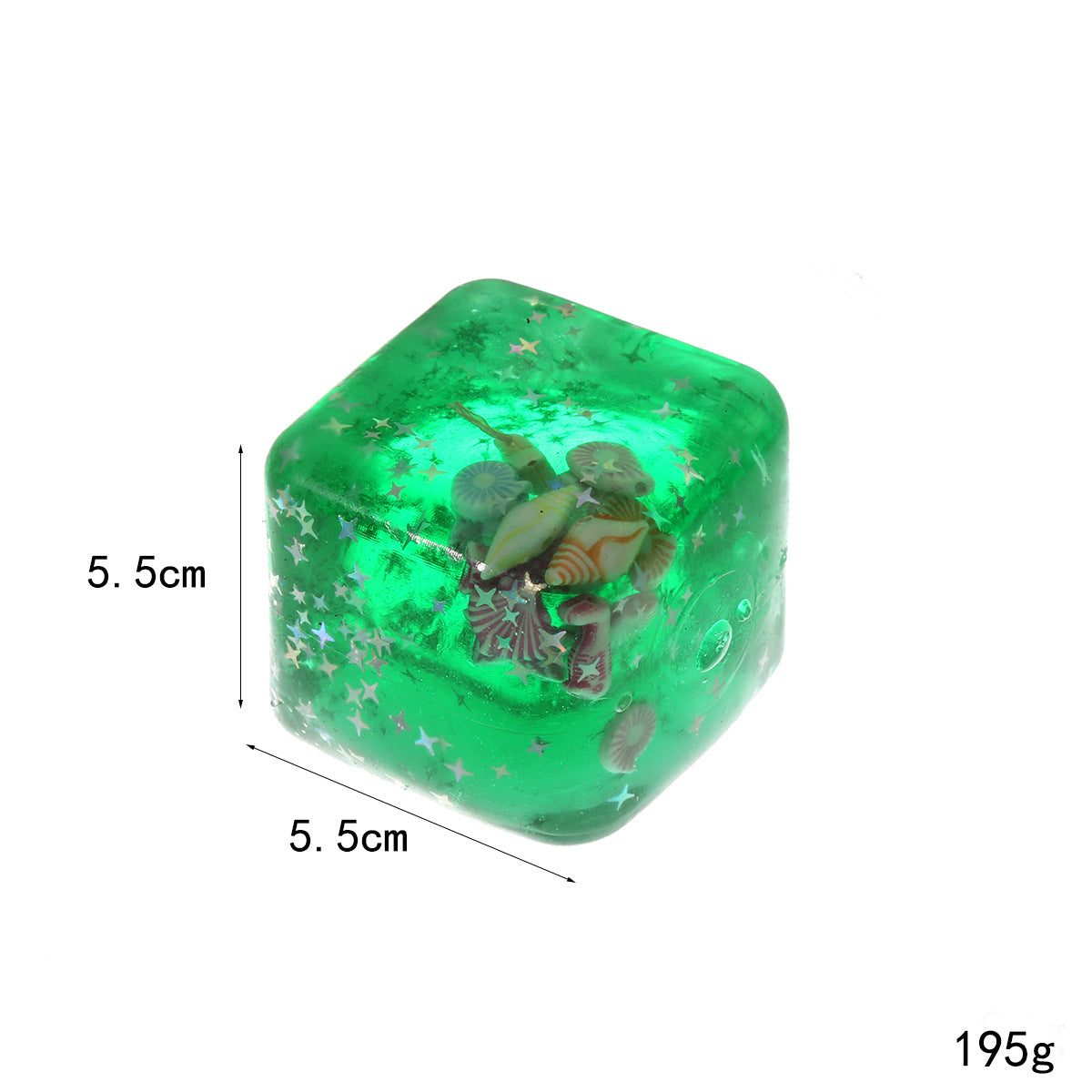 Maltose Ocean Cube Slow-Rebound Squishy Sensory Fidget Toy