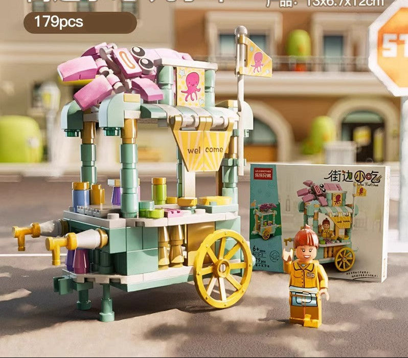 City Buildings Modular Building Block Sets for Kids