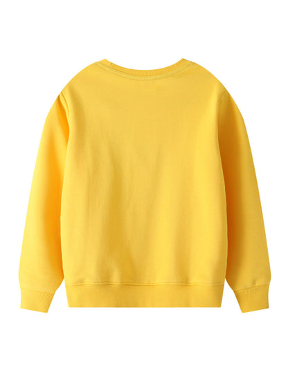 Glow-in-the-Dark Shark Print Sweatshirt for Boys