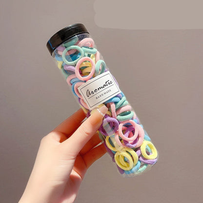 Cute Elastic Hair Ties for Kids - Non-Pulling, Perfect for Ponytails