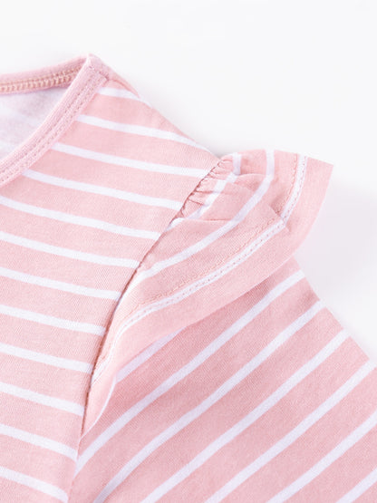 Cartoon Long Sleeve Kids Dress