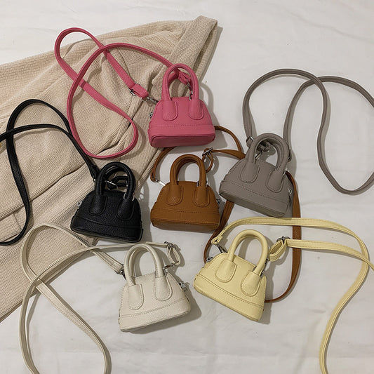Trendy Mini Shell Bag Stylish Kids Crossbody Bag