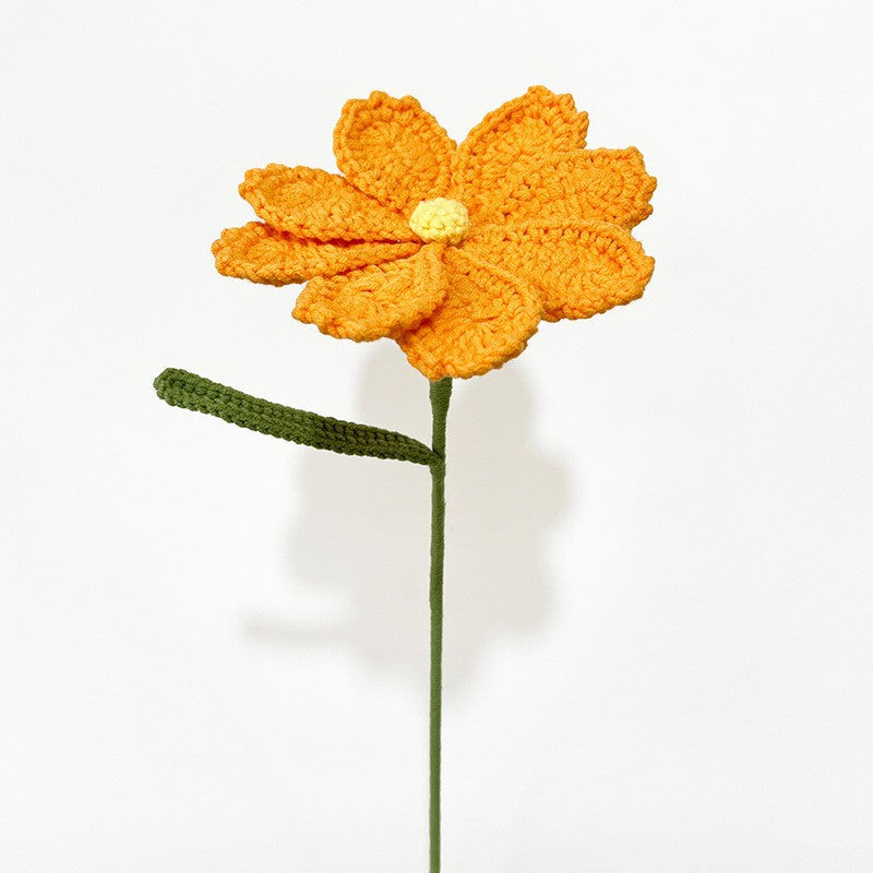 Single Stem Dried Flower Rose Tulip Bouquet Decor
