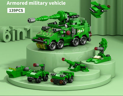 City Buildings Modular Building Block Sets for Kids