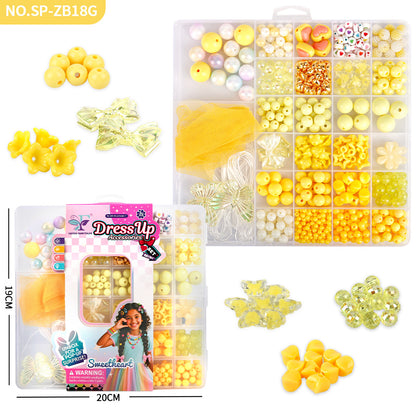 Diy Children's Bead Craft Kit - Creative Jewelry Making for Kids
