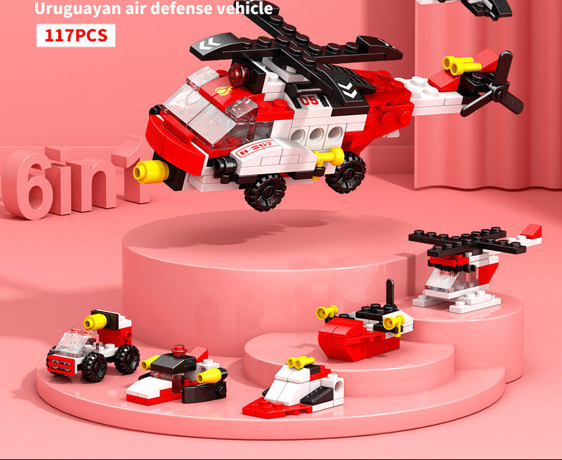City Buildings Modular Building Block Sets for Kids