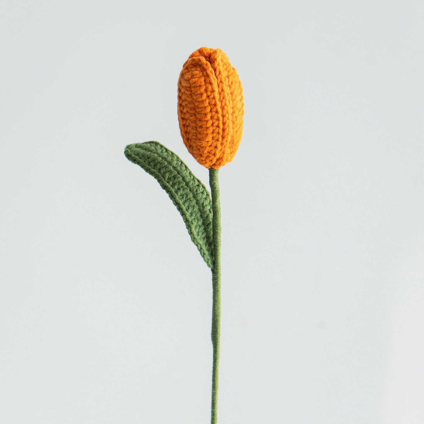 Single Stem Dried Flower Rose Tulip Bouquet Decor