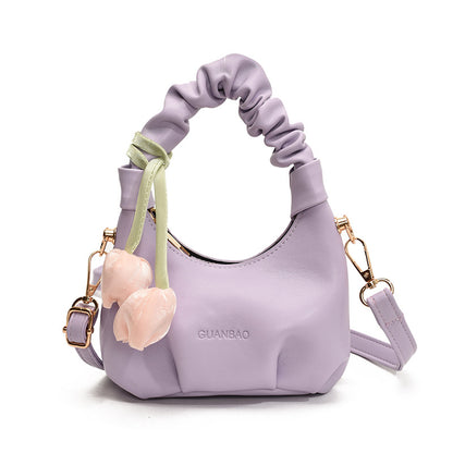 Mini Floral Shoulder Bag for Kids Sweet Dreamy Design