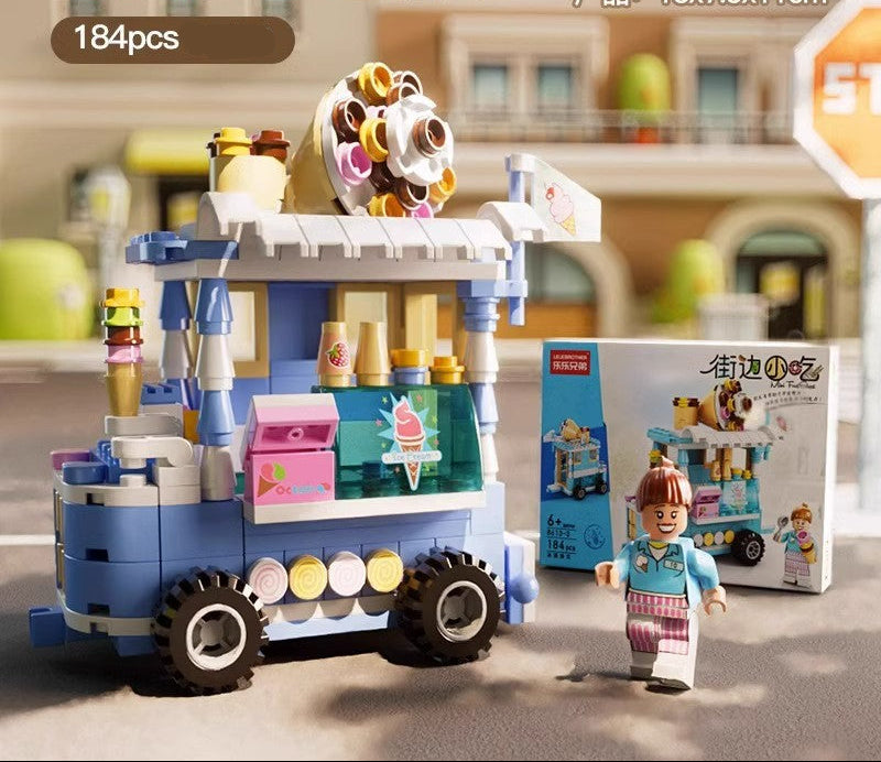 City Buildings Modular Building Block Sets for Kids