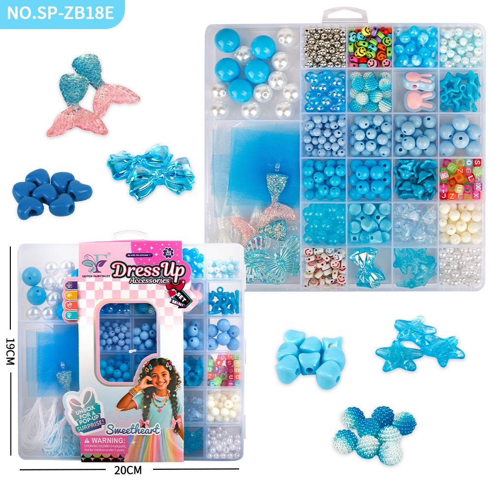 Diy Children's Bead Craft Kit - Creative Jewelry Making for Kids