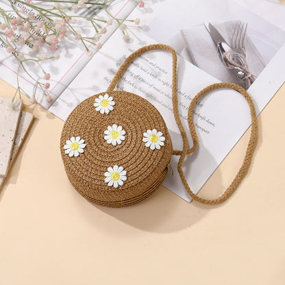 Cute Children's Summer Daisy Crossbody Bag