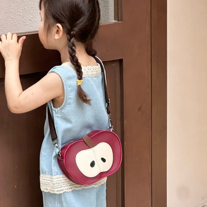 Mini Cute Apple Backpack for Kids - Versatile Preschool Bag