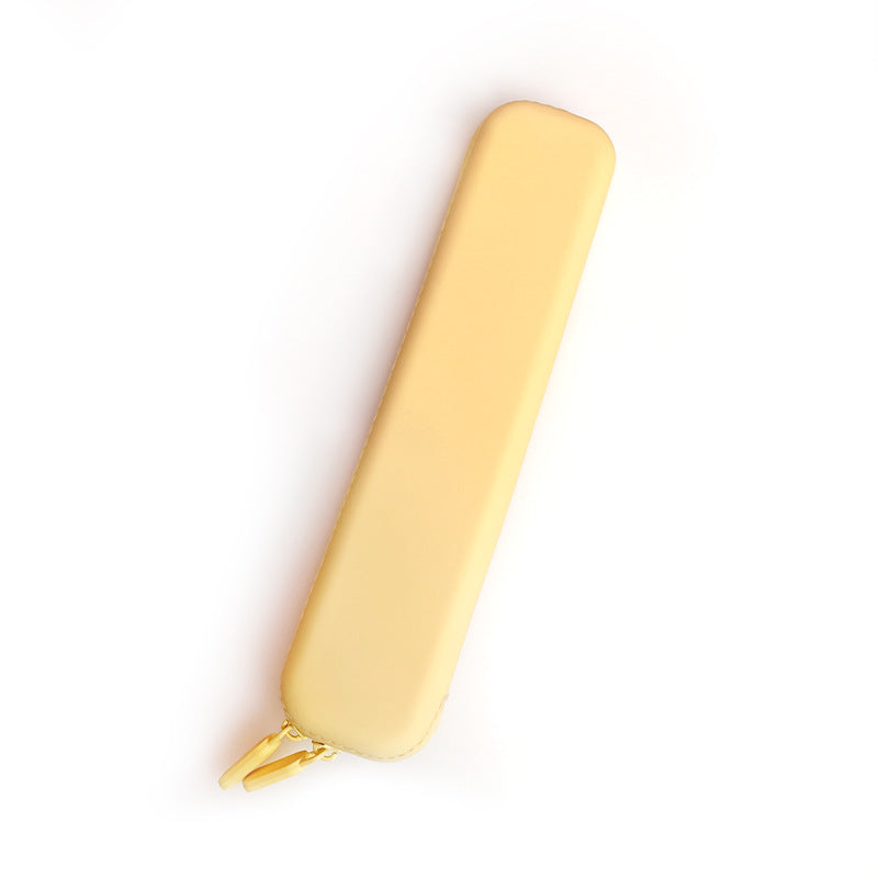 Silicone Pencil Case Pastel Minimalist For Kids