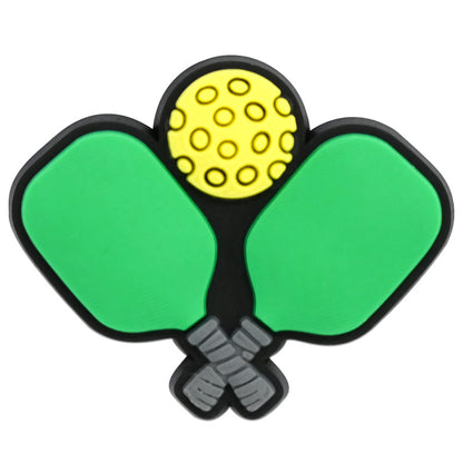 PVC Pea Shaped Removable Clog Shoe Charms