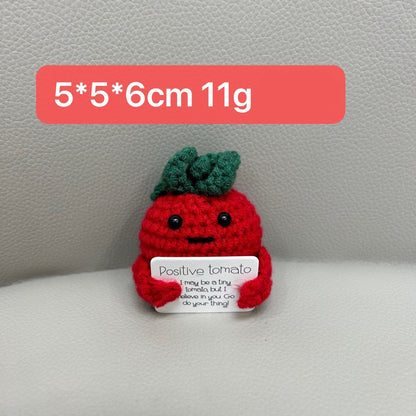 Handmade Positive Energy Potato Plush Toy with Quirky Expressions
