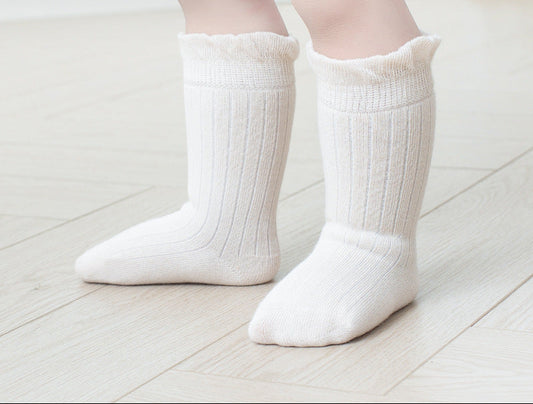 Baby Princess Cotton Socks Cute Mid-Calf Socks
