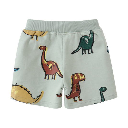 Children's Casual Striped Cotton Shorts