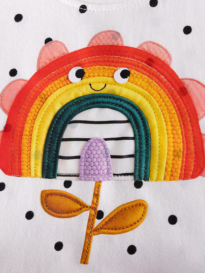 Adorable Summer Cotton Tulle Dress for Girls