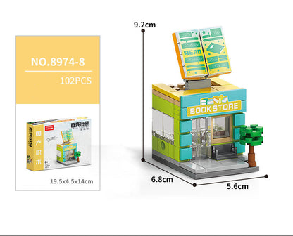 City Buildings Modular Building Block Sets for Kids
