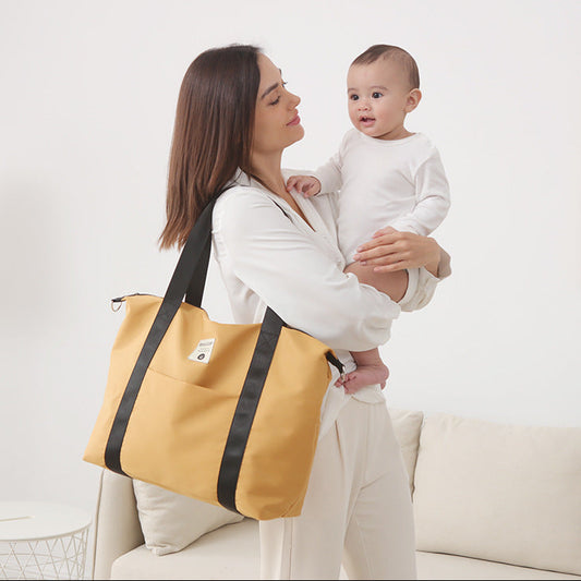 Multifunctional Water-Resistant Diaper Bag Tote
