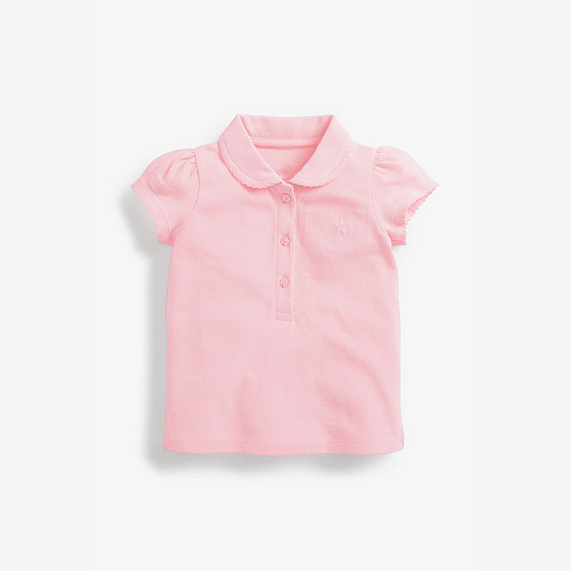 Children's Polo T-Shirt Casual Cotton Top