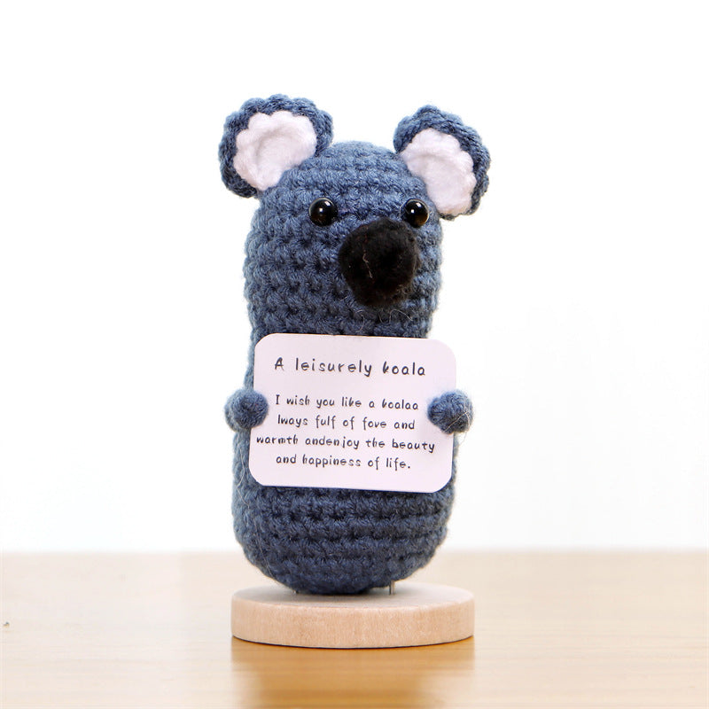Handmade Positive Energy Potato Plush Toy with Quirky Expressions