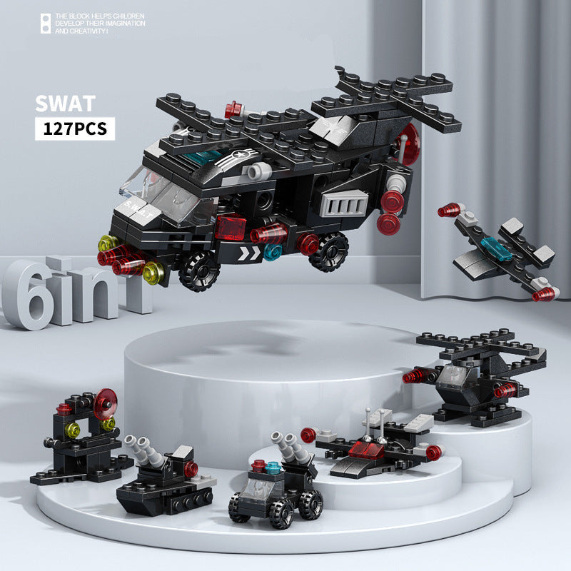 City Buildings Modular Building Block Sets for Kids