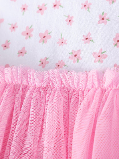 Summer Girls' Cute Princess Dress Cotton Tulle Skirt