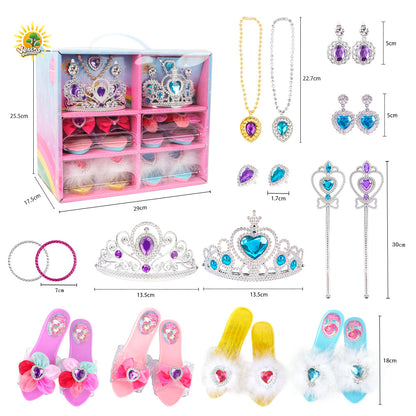 Cute Princess Jewelry Box Toy for Girls - Creative Play Accessories