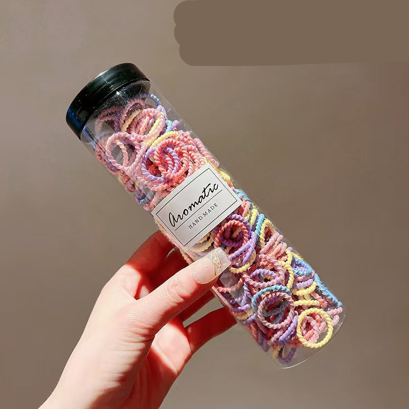 Children's Hair Ties Soft Fabric Durable Elastic Hair Bands