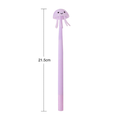 Gel Pen Jellyfish Spinner Silicone Grip 0.35mm Erasable