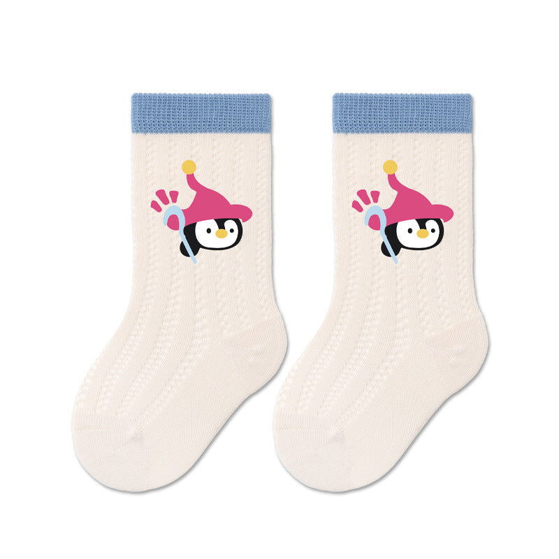 Cartoon Baby Socks Breathable Cotton Ankle Socks