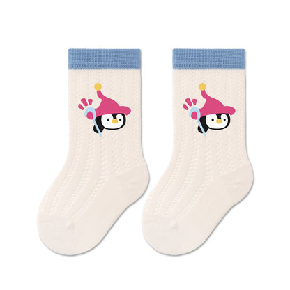 Cartoon Baby Socks Breathable Cotton Ankle Socks