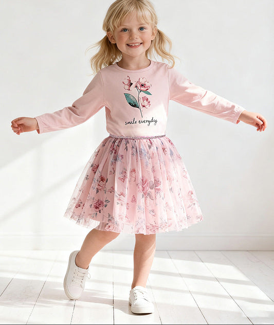 Adorable Long Sleeve Princess Dress for Girls