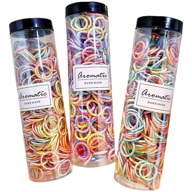 Children's Hair Ties Soft Fabric Durable Elastic Hair Bands