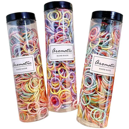 Children's Hair Ties Soft Fabric Durable Elastic Hair Bands