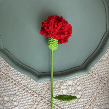 Single Stem Dried Flower Rose Tulip Bouquet Decor