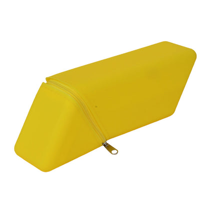 Silicone Diamond Zipper Pencil Case Desk Pouch